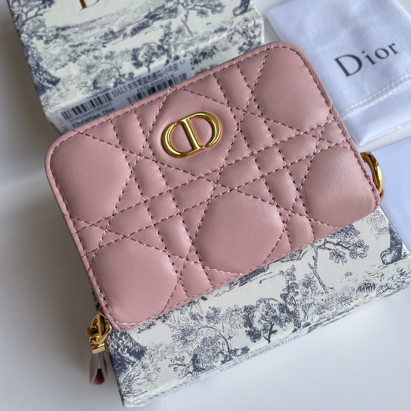 D*or caro removable card holder pink