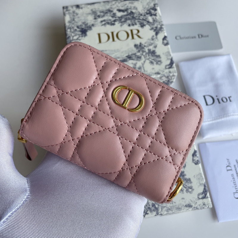 D*or caro removable card holder pink