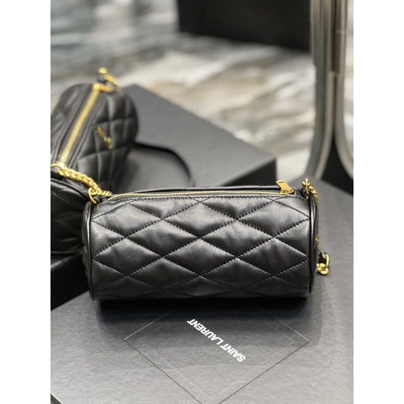 Saint Laurent  Sade Laurent Mini Tube Bag Black