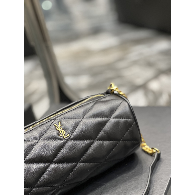 Saint Laurent  Sade Laurent Mini Tube Bag Black