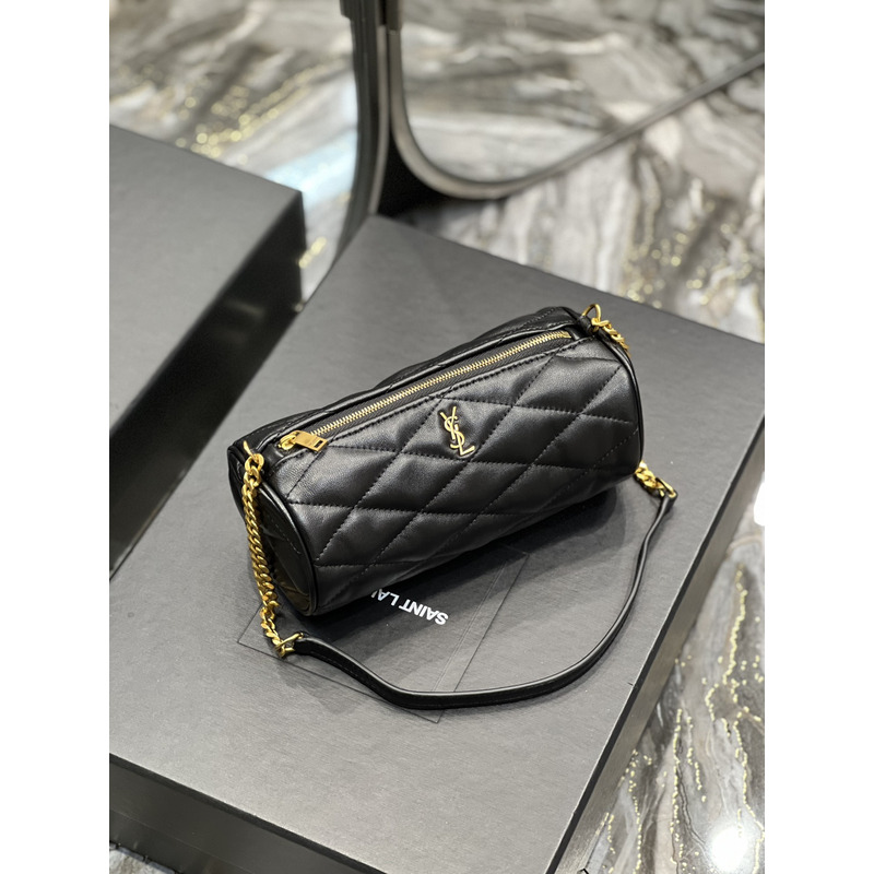 Saint Laurent  Sade Laurent Mini Tube Bag Black