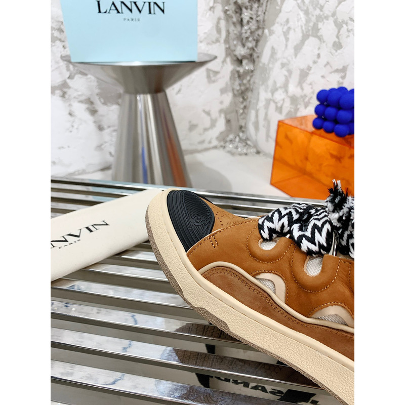 Lanvin Curb Sneaker Brown