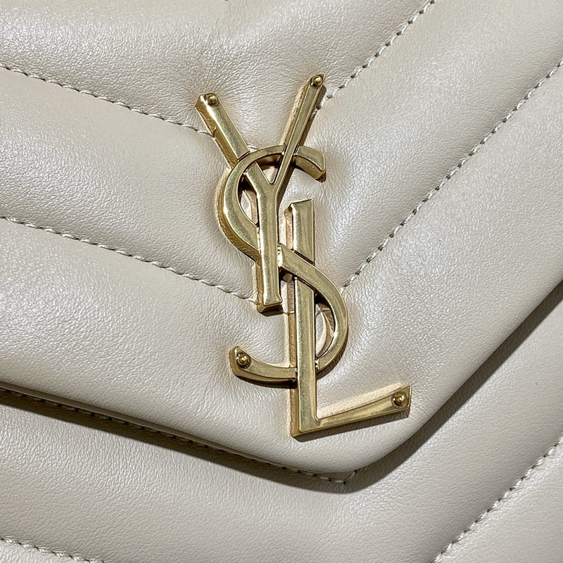 Saint Laurent  Toy LouLou Shoulder Bag in Yellow