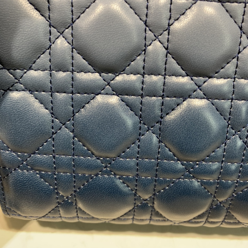 lady D*or my abcD*or handbag indigo blue s