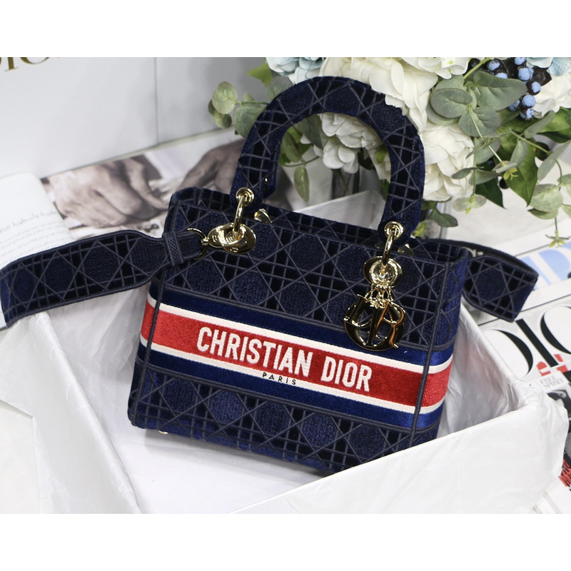 D*or d-lite hanbag dark blue