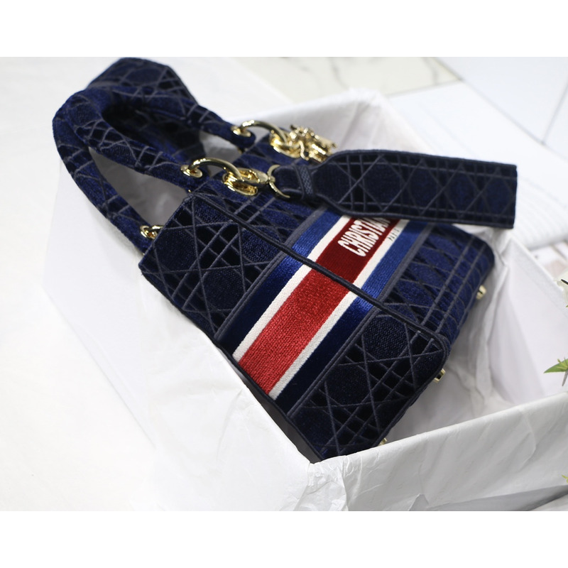 D*or d-lite hanbag dark blue