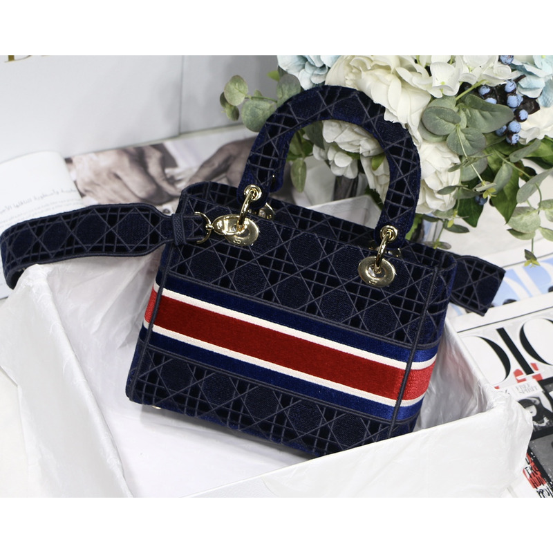 D*or d-lite hanbag dark blue