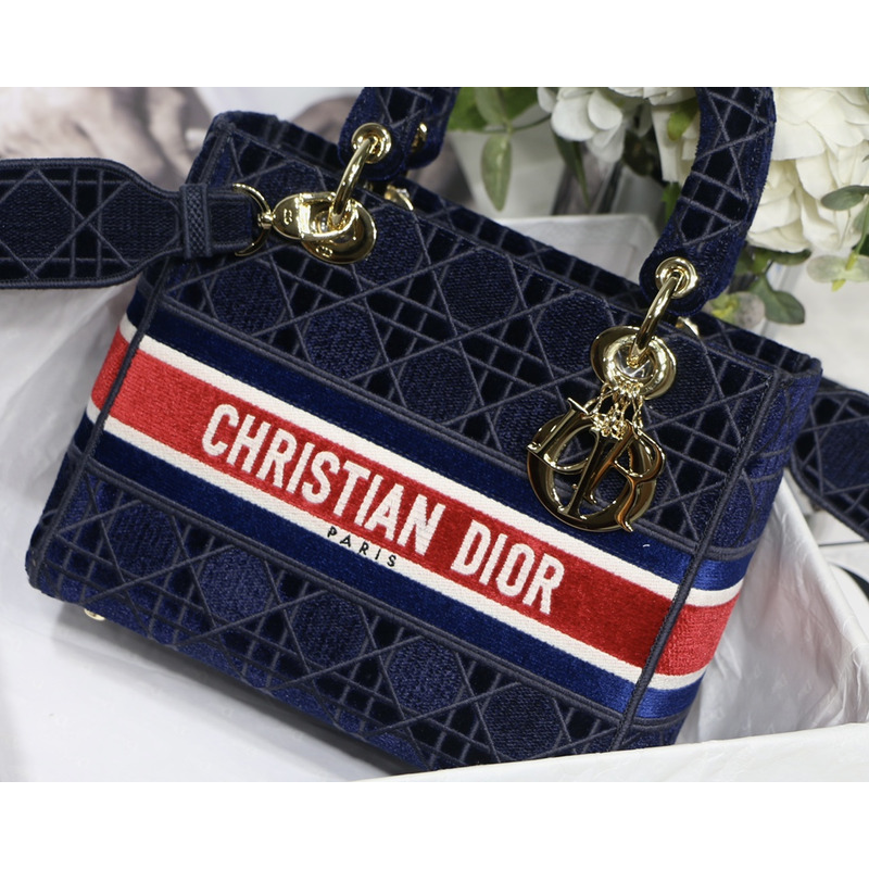 D*or d-lite hanbag dark blue