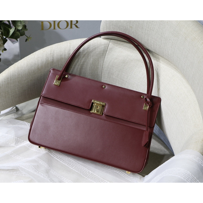 D*or parisienne handbag claret