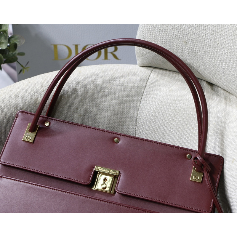 D*or parisienne handbag claret