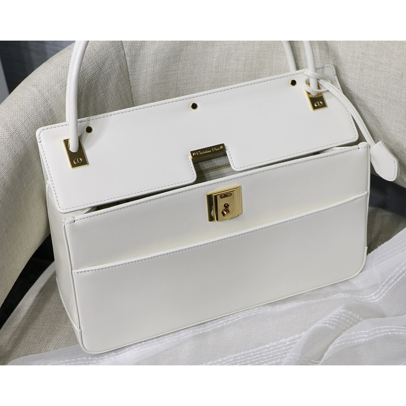 D*or parisienne handbag white