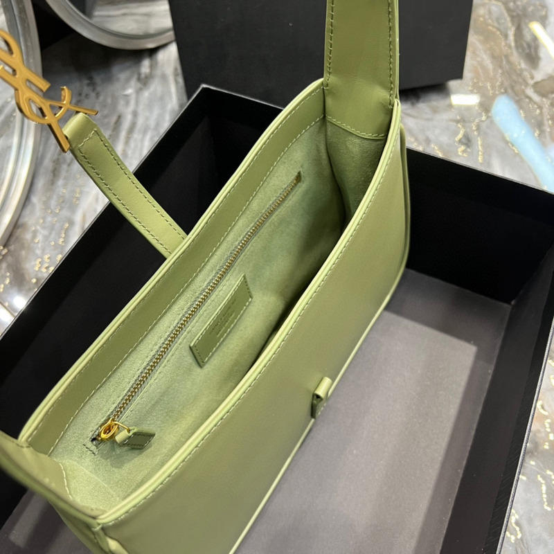 Saint Laurent Le 5A7 Stray Bag Grass Green