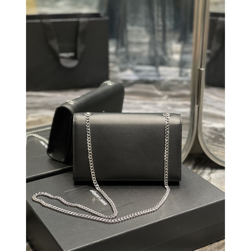 Saint Laurent Kate Shoulder Bag Black