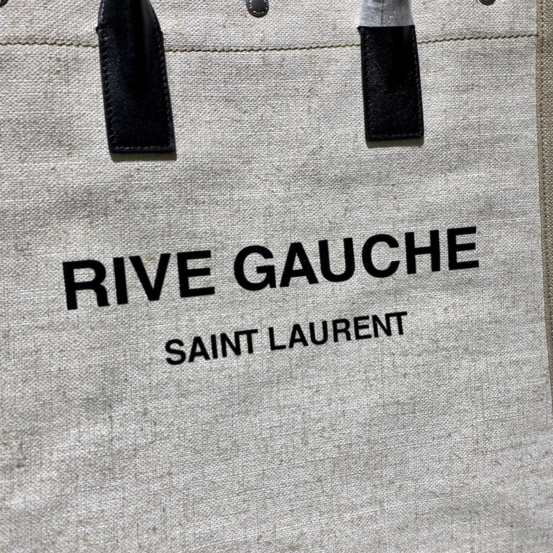 Saint Laurent Rive Gauche Tote Black L