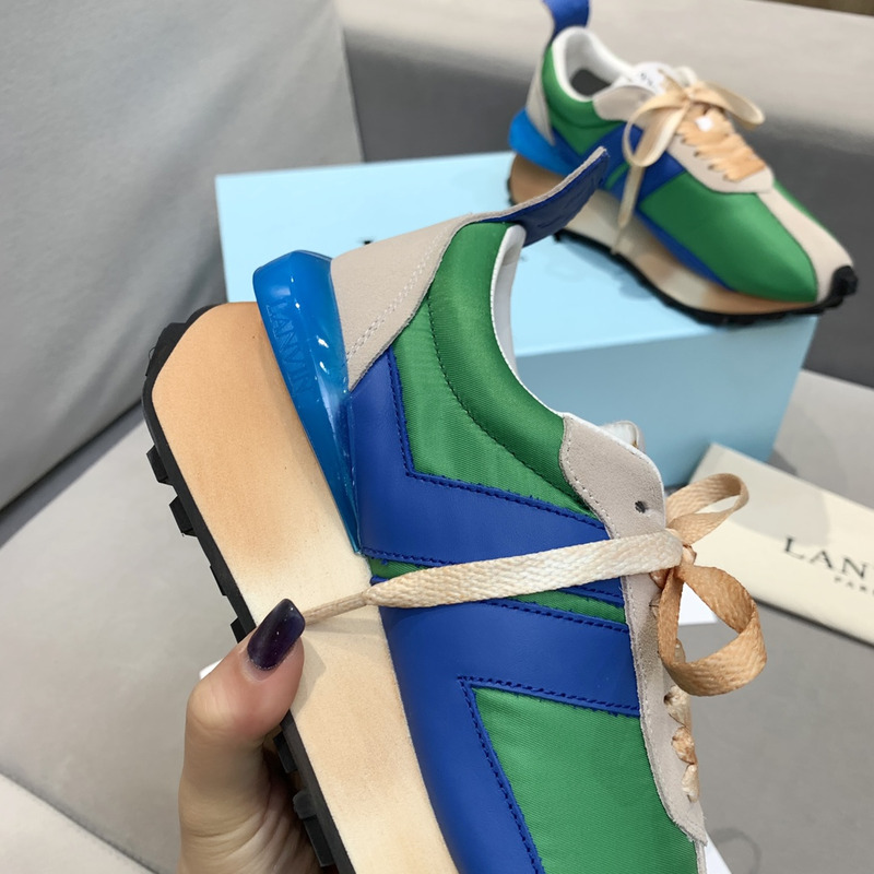 LANVIN Bump Sneaker Green