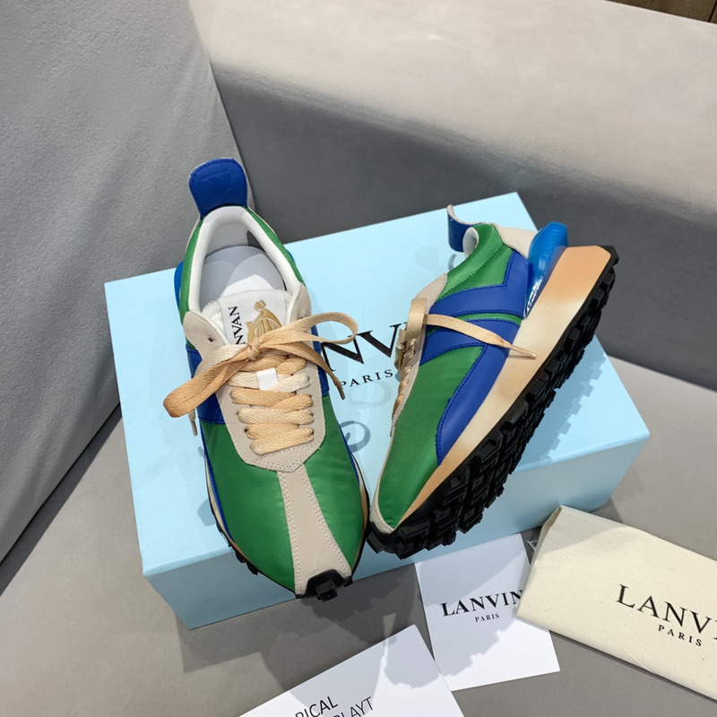 LANVIN Bump Sneaker Green