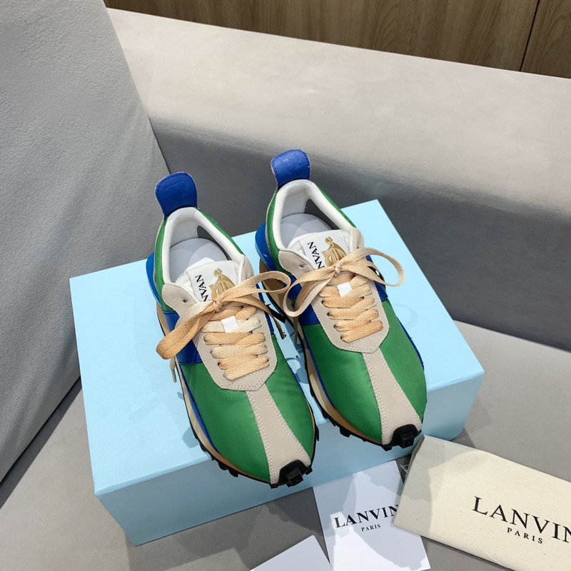 LANVIN Bump Sneaker Green