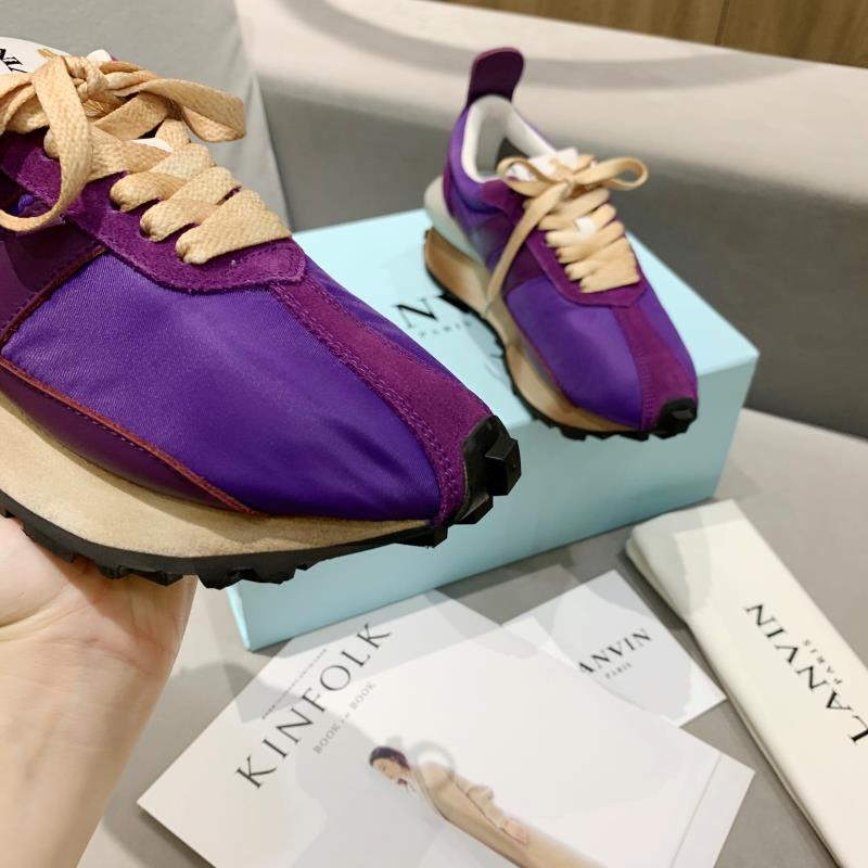 LANVIN Bumper Sneaker Purple