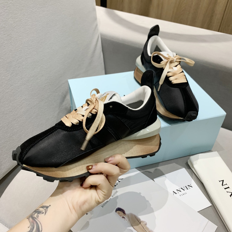 LANVIN Bumper Sneaker Black