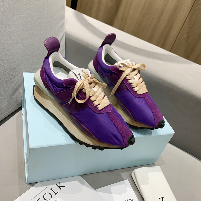 LANVIN Bumper Sneaker Purple