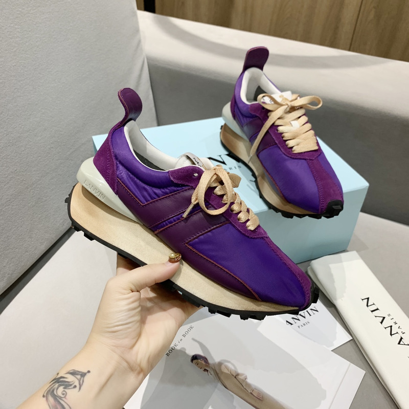 LANVIN Bumper Sneaker Purple