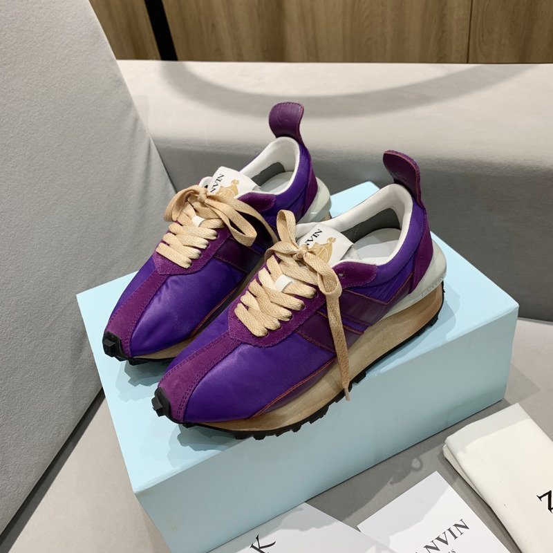 LANVIN Bumper Sneaker Purple