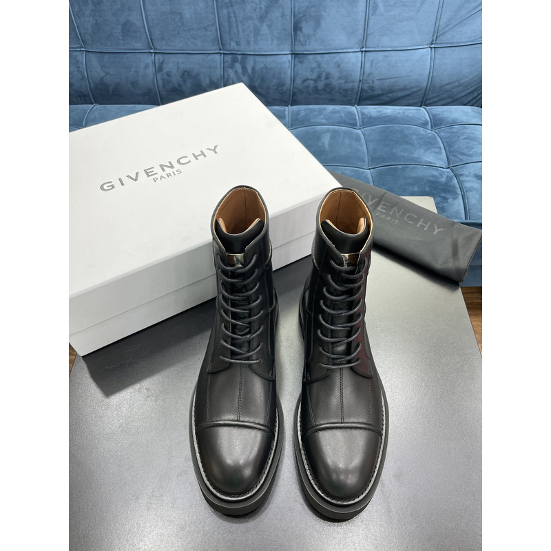 Givenchy Leather Boots Black