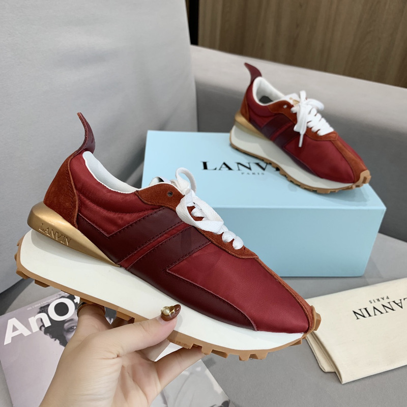 LANVIN Bumper Sneaker Red