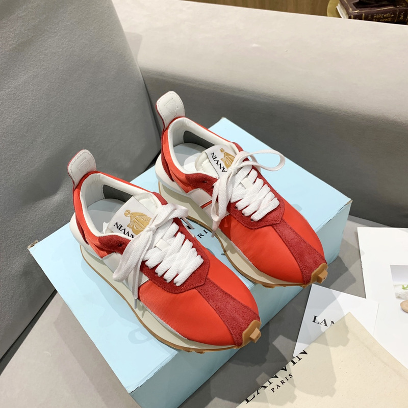 LANVIN Bumper Sneaker Bright Red