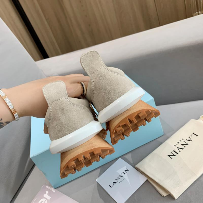 LANVIN Bumper Sneaker Apricot