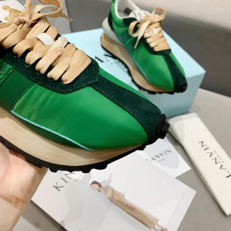 LANVIN Bumper Sneaker Dark Green