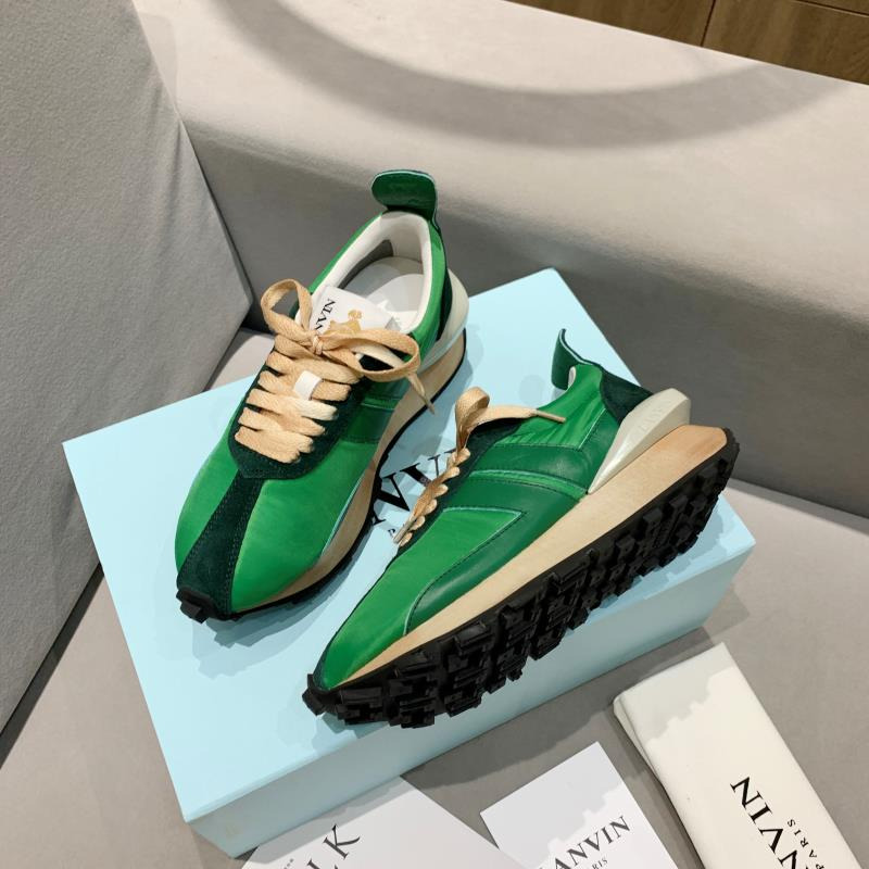 LANVIN Bumper Sneaker Dark Green