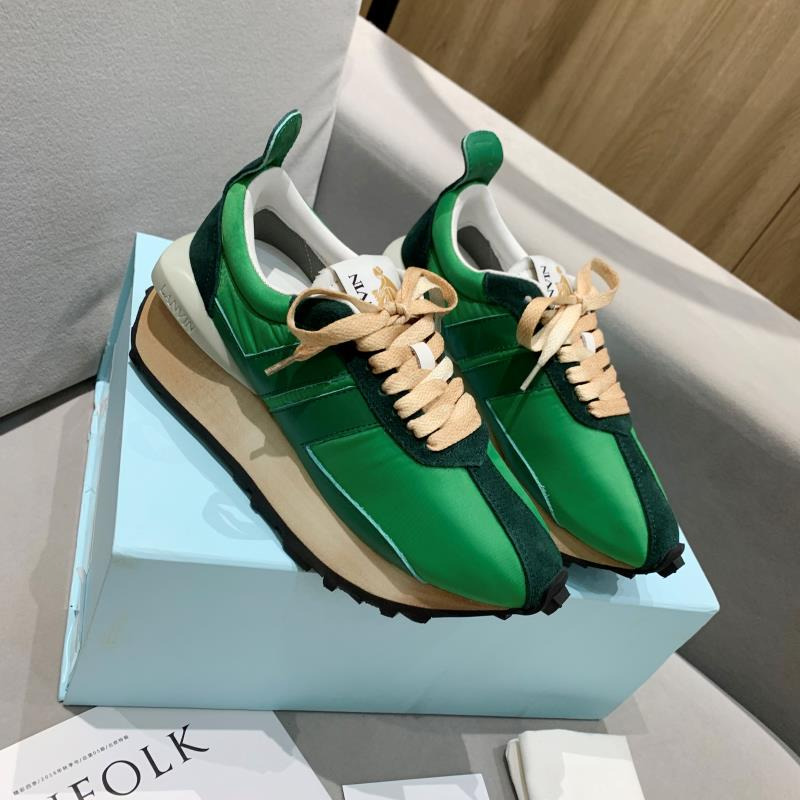 LANVIN Bumper Sneaker Dark Green