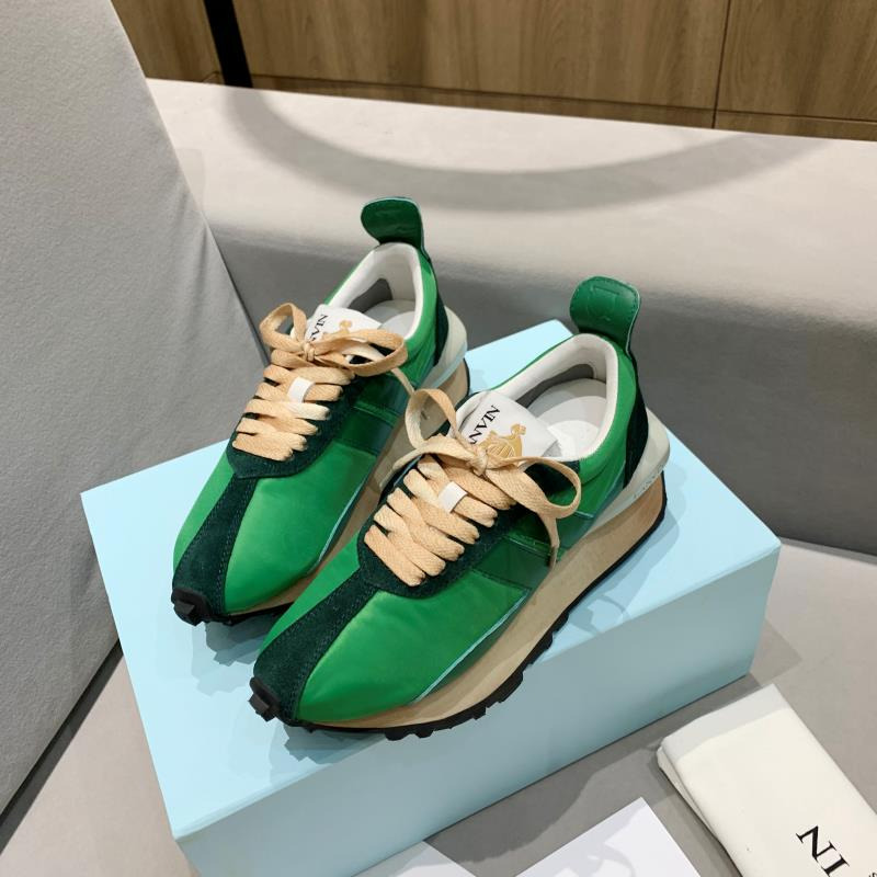 LANVIN Bumper Sneaker Dark Green