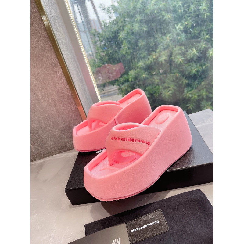 Alexander Wang Platform Slides Pink