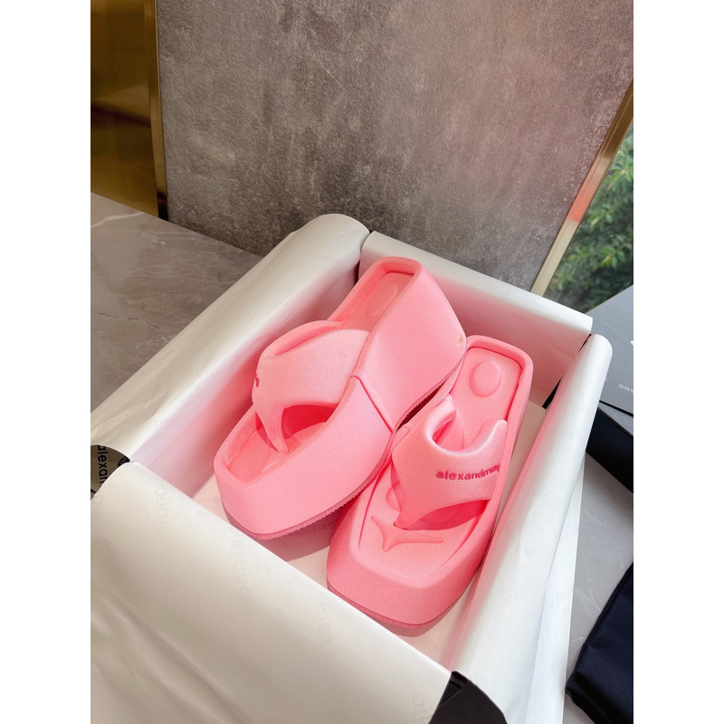 Alexander Wang Platform Slides Pink