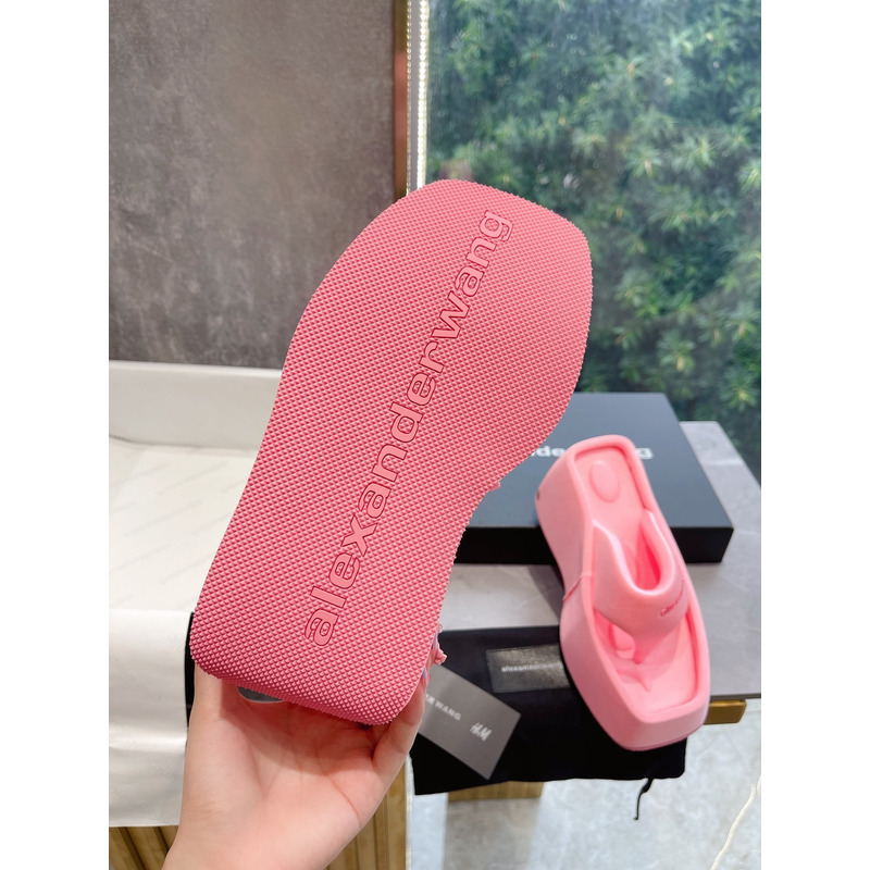 Alexander Wang Platform Slides Pink