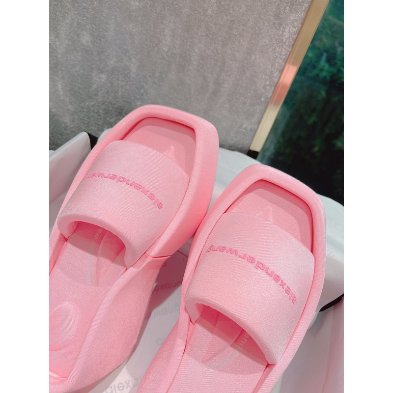 Alexander Wang taji Lycra Platform Sandals Pink