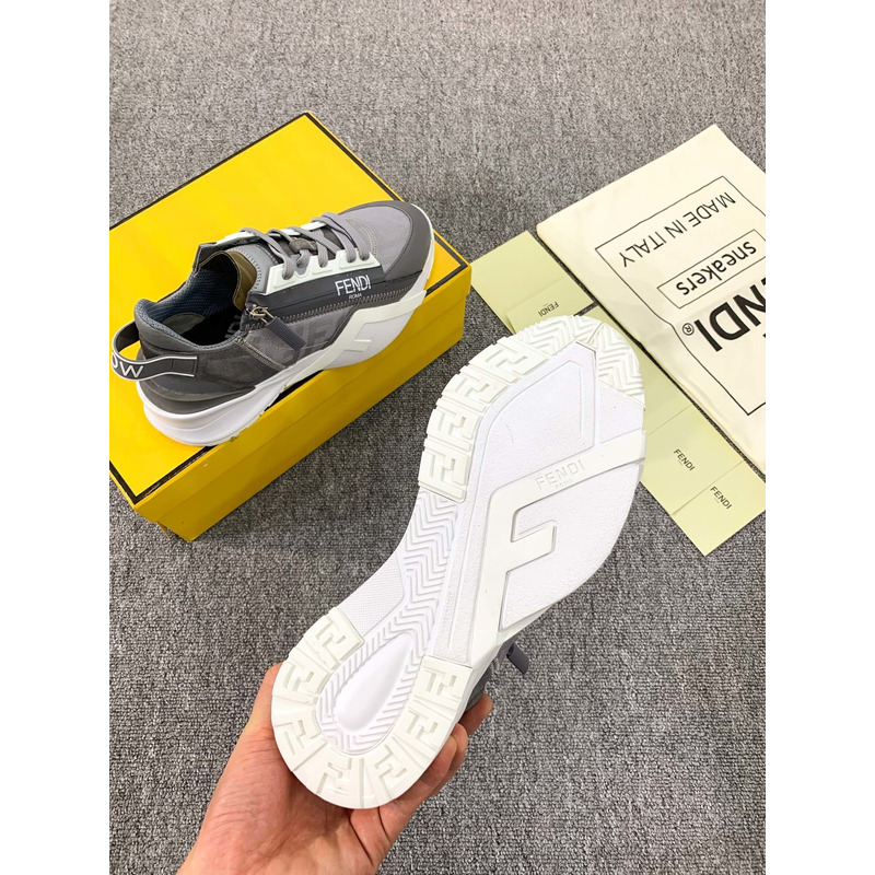 F**di flow fabrictrainers grey