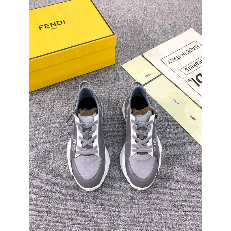 F**di flow fabrictrainers grey