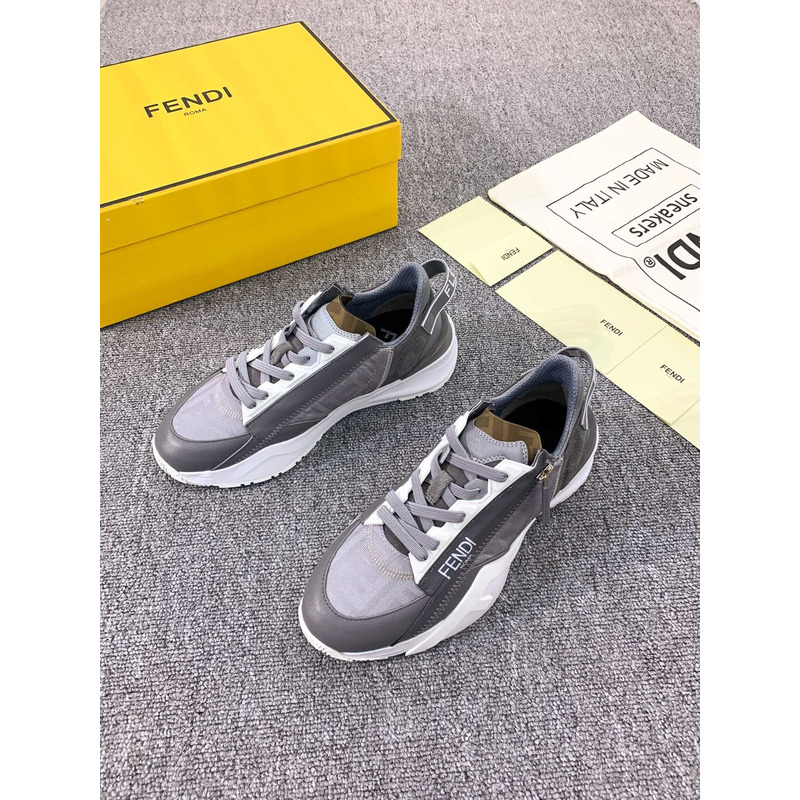 F**di flow fabrictrainers grey