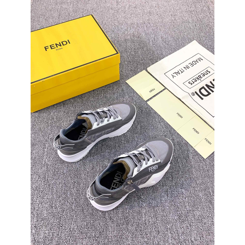 F**di flow fabrictrainers grey