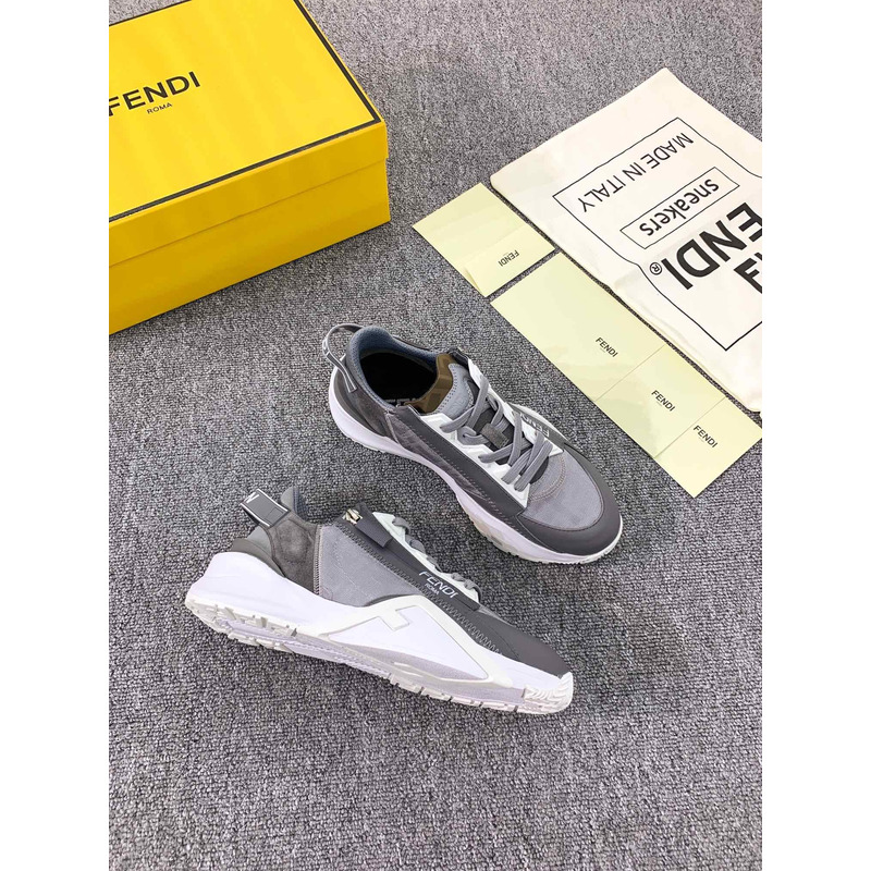 F**di flow fabrictrainers grey