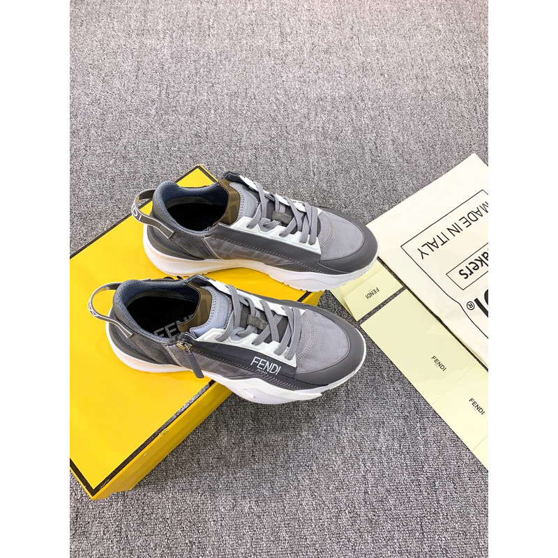 F**di flow fabrictrainers grey