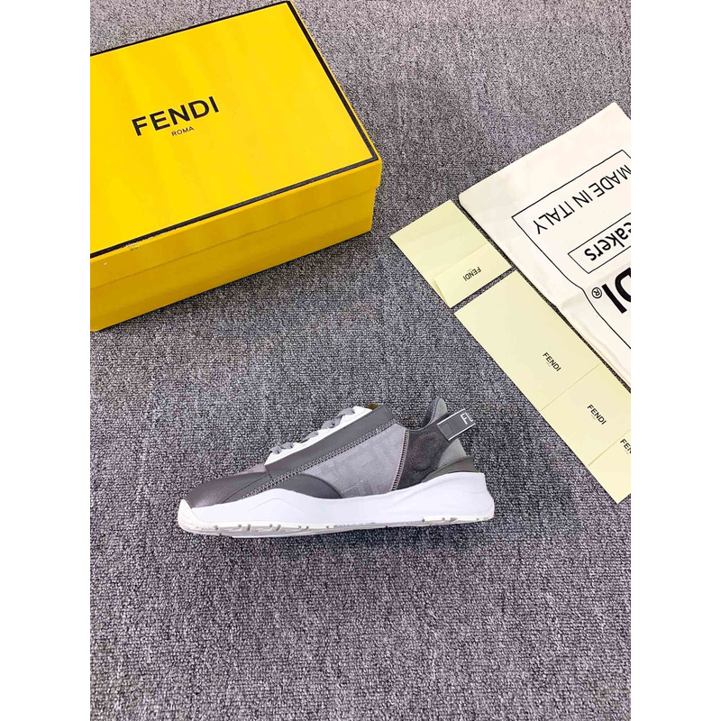 F**di flow fabrictrainers grey