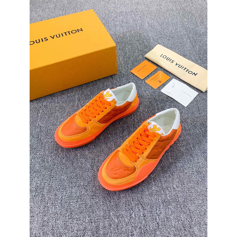 Sup*e x lv ollie sneaker orange