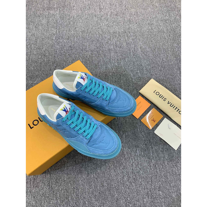 Sup*e x lv ollie sneaker blue