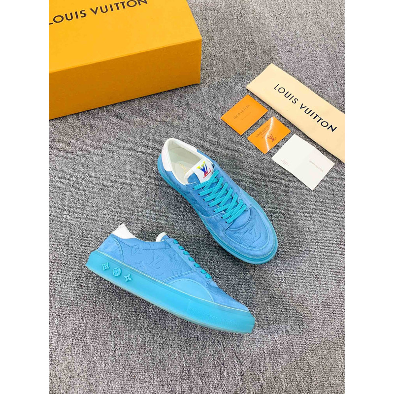 Sup*e x lv ollie sneaker blue