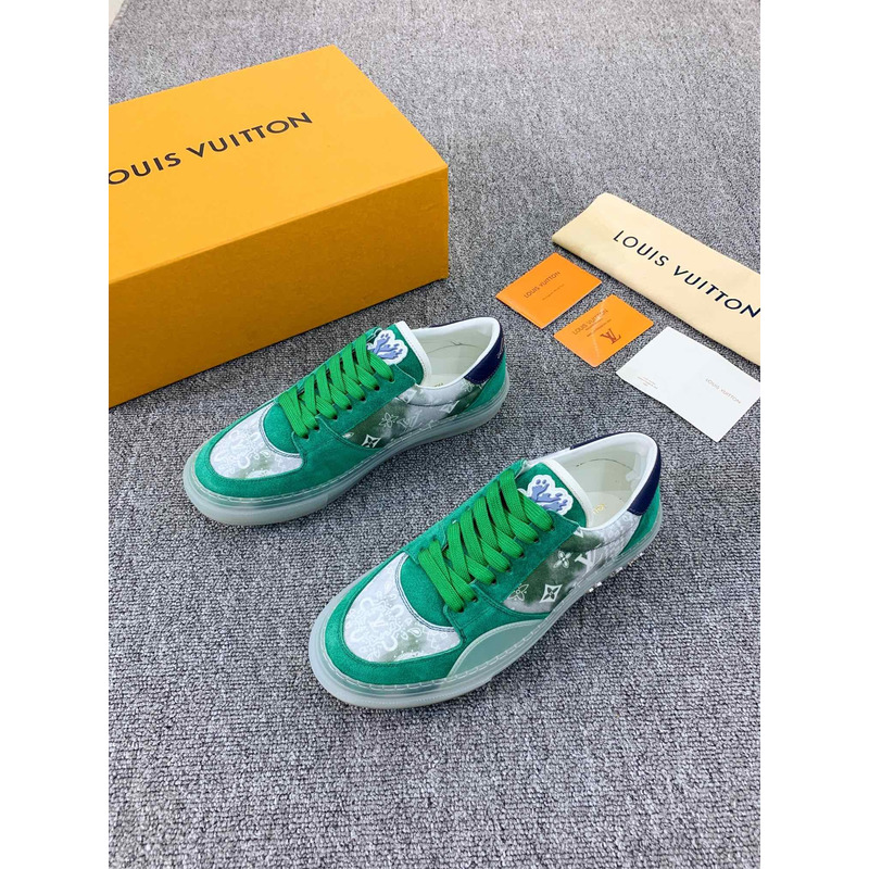 Sup*e x lv ollie sneaker green