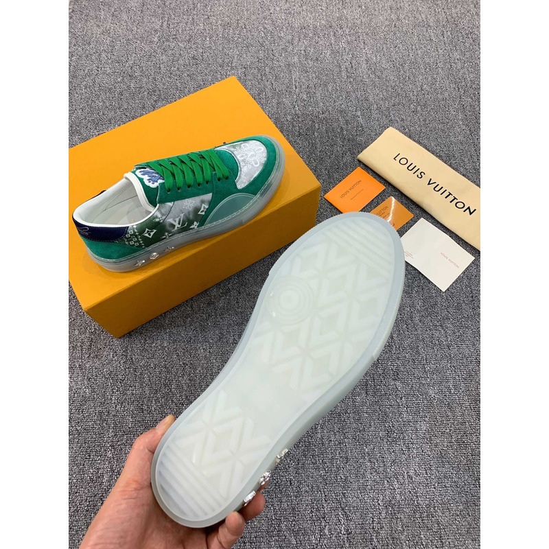 Sup*e x lv ollie sneaker green